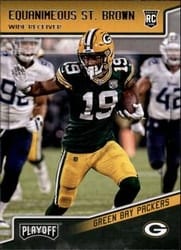 2018 Panini Playoff Base Set Equanimeous St. Brown #269 card