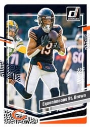 2023 Donruss Base Set Equanimeous St. Brown #53 card