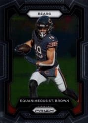 2023 Panini Prizm Base Set Equanimeous St. Brown #53 card
