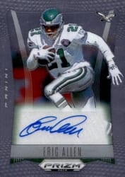 2024 Panini Prizm Deca Signatures Eric Allen #S-EAN card