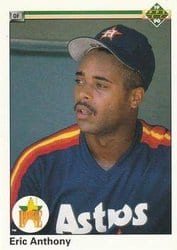 1990 Upper Deck Base Set Eric Anthony #28 card