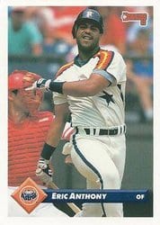 1993 Donruss Base Set Eric Anthony #8 card
