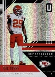 2018 Panini Unparalleled Base Set Eric Berry #98 card
