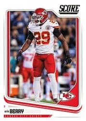 2018 Score Base Set Eric Berry #157 card
