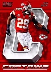 2018 Score Captains Eric Berry #11 card