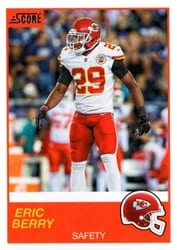 2019 Score Base Set Eric Berry #9 card