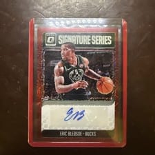 2018 Panini Donruss Optic Signature Series Eric Bledsoe #EBS card