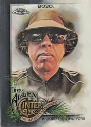 2022 Topps Allen & Ginter Chrome Base Set Eric Bobo #271 card