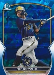 2023 Bowman Sapphire Edition Base Set Eric Brown Jr. #BCP-41 card