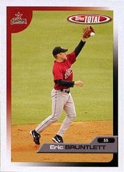 2005 Topps Total Base Set Eric Bruntlett #66 card