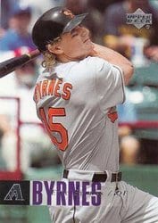 2006 Upper Deck Base Set Eric Byrnes #57 card