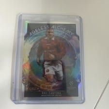 2021 Topps Merlin Chrome UEFA Ageless Alchemy Eric Cantona #AA-12 card