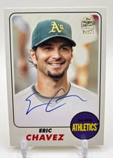 2024 Topps Archives Fan Favorite Autographs Eric Chavez #68FF-EC card