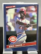 1986 Donruss Eric Davis #164 card