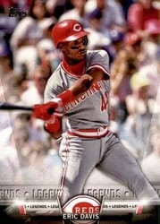 2018 Topps Topps Salute (Series One) Eric Davis #TS-40 card