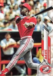 2020 Topps Update Base Set Eric Davis #U-204 card