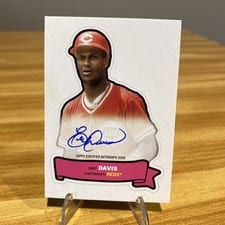 Eric Davis 2024 Topps Archives 1968 Topps Action All-Stars Autographs card