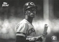2024 Topps Black & White Base Set Eric Davis #21 card