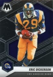 2021 Panini Mosaic Base Set Eric Dickerson #117 card
