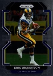 2021 Panini Prizm Base Set Eric Dickerson #72 card