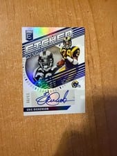 2023 Donruss Elite Etched in Time Signatures Eric Dickerson #ET-ED card