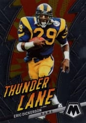 2023 Panini Mosaic Thunder Lane Eric Dickerson #TL-ED card