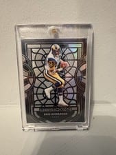 2024 Panini Obsidian Black Stained Glass Eric Dickerson #2 card