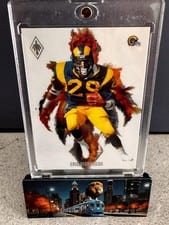 2024 Panini Phoenix Color Blast Eric Dickerson #CB-EDN card