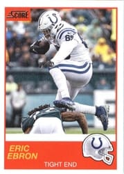 2019 Score Base Set Eric Ebron #58 card