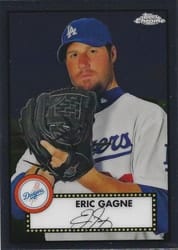 2021 Topps Chrome Platinum Anniversary Base Set Eric Gagne #304 card