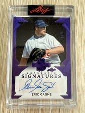 2025 Leaf Spectacular Baseball Spectacular Signatures Eric Gagne #S-EG1 card
