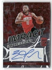 2021-22 Donruss Elite Impact Impressions Eric Gordon #II-ERG card