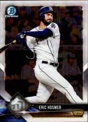 2018 Bowman Chrome Base Set Eric Hosmer #82 card