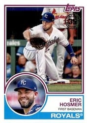 2018 Topps 1983 Topps Baseball 35th Anniversary Eric Hosmer #83-91 card