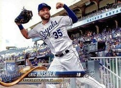 2018 Topps Base Set Eric Hosmer #86 card