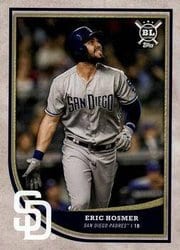 2018 Topps Big League Base Set Eric Hosmer #92 card