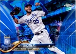 2018 Topps Chrome Sapphire Edition Base Set Eric Hosmer #86 card