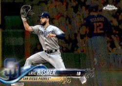 2018 Topps Chrome Update Base Set Eric Hosmer #HMT39 card