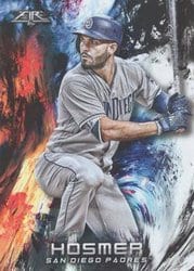 2018 Topps Fire Base Set Eric Hosmer #9 card