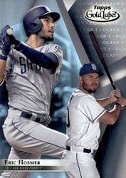 2018 Topps Gold Label Base Set Eric Hosmer #81 card