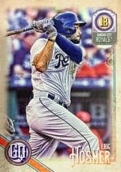 2018 Topps Gypsy Queen Base Set Eric Hosmer #8b card