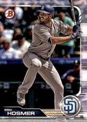 2019 Bowman Base Set Eric Hosmer #86 card