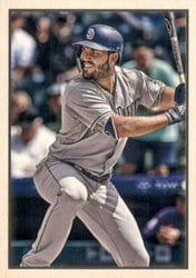 2019 Bowman Heritage Base Set Eric Hosmer #53VR-70 card