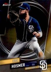 2019 Finest Base Set Eric Hosmer #77 card