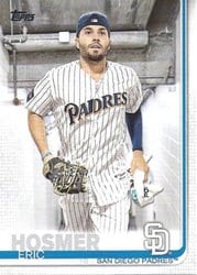 2019 Topps Base Set Eric Hosmer #161 card