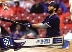 2019 Topps Big League Base Set Eric Hosmer #321 card