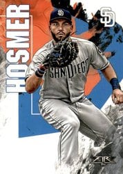 2019 Topps Fire Base Set Eric Hosmer #169 card