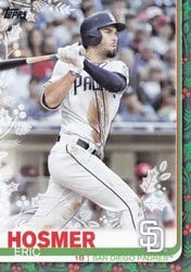2019 Topps Holiday Base Set Eric Hosmer #HW84 card