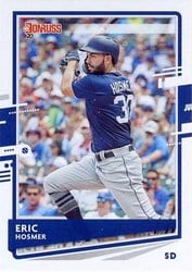 2020 Donruss Base Set Eric Hosmer #65 card