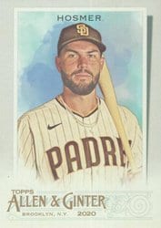 2020 Topps Allen & Ginter Base Set Eric Hosmer #220 card